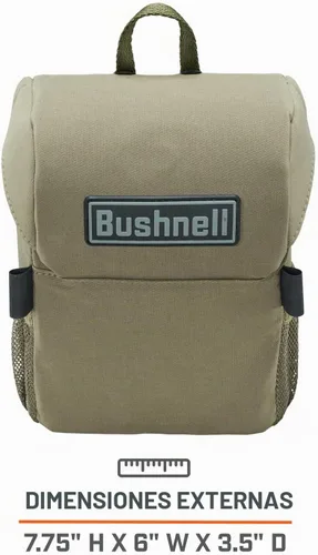 Vista 6 de Bushnell Prime - Paquete combinado de binoculares y bóveda de 10 x 42 pulgadas, binocular de caza impermeable con bolsa resistente para caza