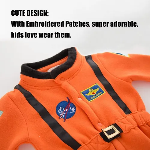 Vista 3 de Disfraz de animal para bebé, traje unisex para niños pequeños, disfraz de Halloween