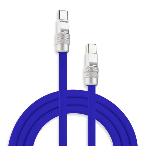 Vista 39 de chubbycable Chubby 2.0 USB C 240W Cable de carga rápida de silicona suave y duradero, cable de carga extra grueso compatible con iPhone 17-15 Series