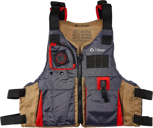 Vista 5 de Pelican Poseidon Paddle - Pala de kayak de pesca con pescador + chaleco salvavidas de pesca de kayak ONYX