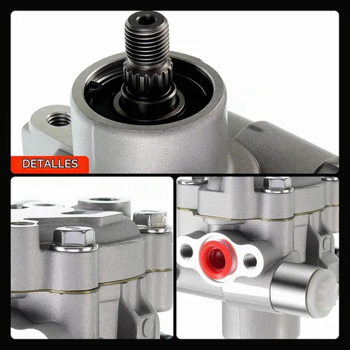 Vista 9 de A-Premium Bomba de dirección asistida, acero mecanizado con precisión Compatible con Nissan Frontier 1998-2008, NP300 2009, Pickup 2005-2007, Xterra