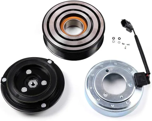 Vista 48 de CCIYU Embrague del compresor de CA para el coche 1993-1998 para el embrague del compresor del aire acondicionado de Mercury Villager 3.0L