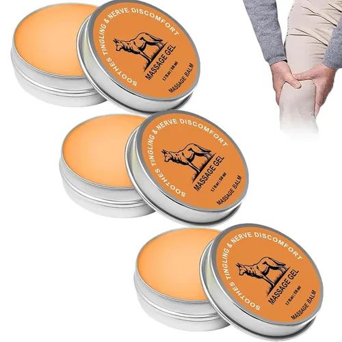 Vista 9 de Bálsamo para aliviar los nervios, crema calmante para articulaciones y músculos, bálsamo natural de apoyo para los nervios y las articulaciones