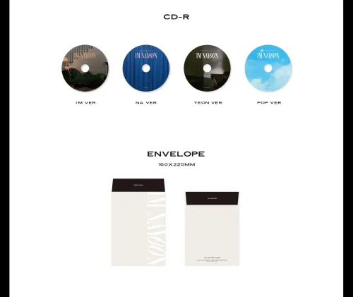 Vista 3 de Dreamus NAYEON TWICE - IM NAYEON 1st Mini álbum+Beneficio de preventa+Póster plegado+Juego de tarjetas fotográficas adicionales (YEON ver.), 8.268 x