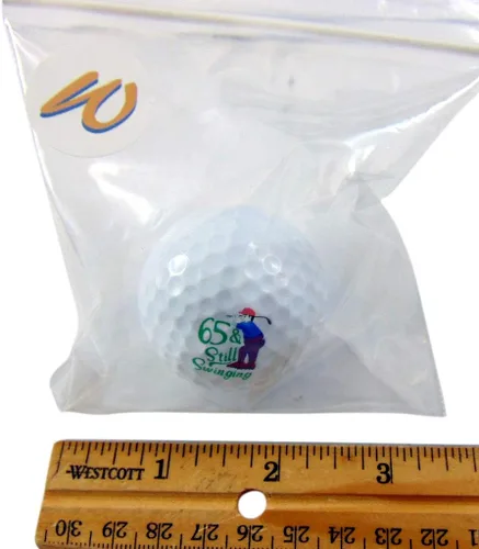 Vista 2 de Westmon Works Pelota de golf de 65 cumpleaños para golfista de sesenta y cinco años