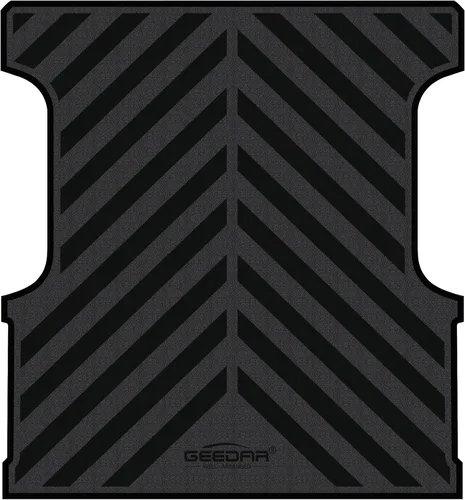 Vista 14 de GEEDAR Alfombrilla de Goma para Cama de Servicio Pesado para Chevy Silverado/GMC Sierra 1500 2019-2026, Accesorios para Cama de Vehículo de 5'8