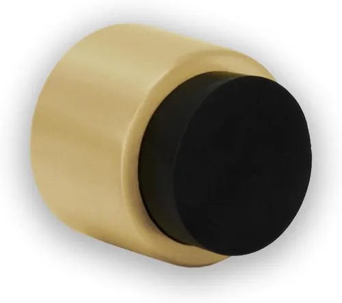 Vista 15 de EVI - Topes de puerta Tope de manija de puerta blanco – Adhesivo y cierre de tornillo – Caucho protector – Tope de puerta de pared de 1.1 x 1.1