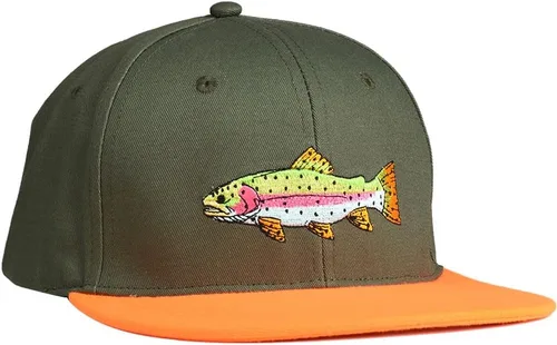 Vista 13 de EDTREK Gorra Snapback de rendimiento para exteriores con ala plana - Bordado único de animales