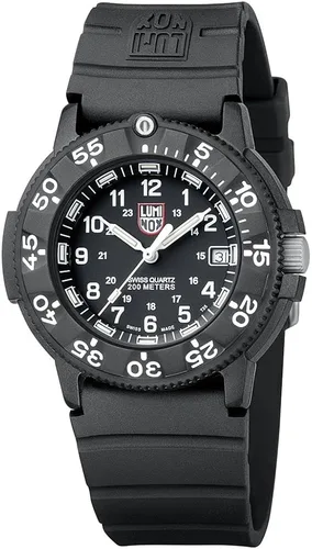 Vista 2 de Luminox 3001 Navy Seal Series Reloj analógico de cuarzo, Negro, Casual