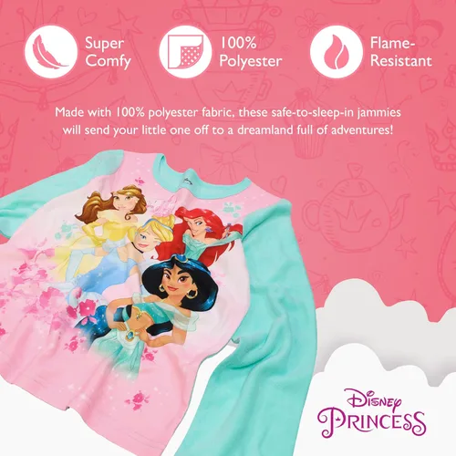 Vista 3 de Disney Conjunto de pijama holgado de 2 piezas para niña