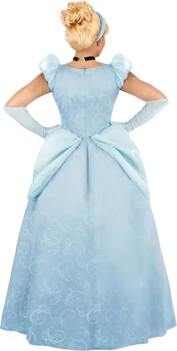 Vista 5 de Disney Premium Cinderella Dress Costume for Women Adult Disney Princess Blue Ball Gown Cosplay Outfit
