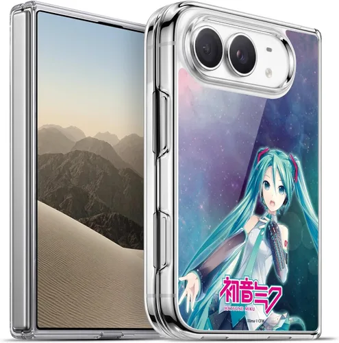 Vista 22 de Head Case Designs Licencia Oficial Hatsune Miku Gráficos Lindos Carcasa de Gel [Protección de Grado Militar] Compatible con Apple iPhone 7 CUTE