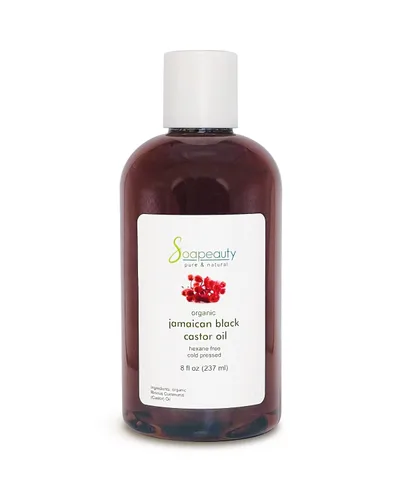 Vista 12 de Soapeauty Aceite de ricino negro jamaicano prensado en frío sin refinar Aceite de ricino negro natural 100% puro que promueve una piel y cabello