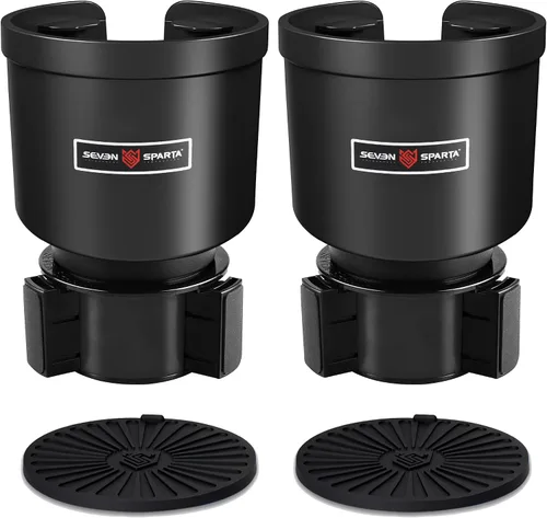 Vista 11 de Adaptador expansor de portavasos de automóvil mejorado con base ajustable desplazada, compatible con Yeti Ramblers de 14/24/36/46 oz, Hydro Flasks
