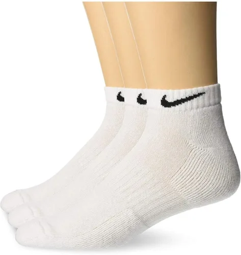 Vista 3 de Nike Everyday - Calcetines de entrenamiento de corte bajo acolchados 3 pares