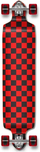 Vista 13 de Longboard Yocaher con diseño pintado para alta velocidad Azul