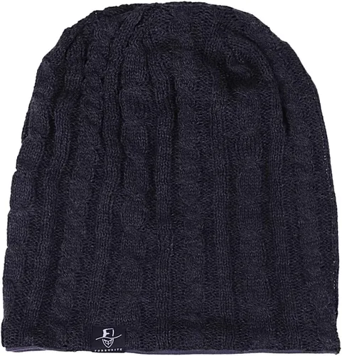 Vista 115 de FORBUSITE Gorro de punto largo holgado para hombre para verano e invierno, de gran