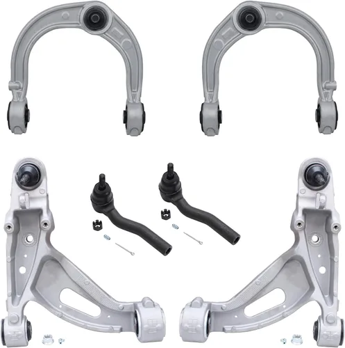 Vista 134 de Detroit Axle - Kit de brazos de control delantero para Chevy Silverado 1500 GMC Sierra 1500 GMC Sierra 1500 Avalanche Yukon Tahoe Escalade ESV EXT