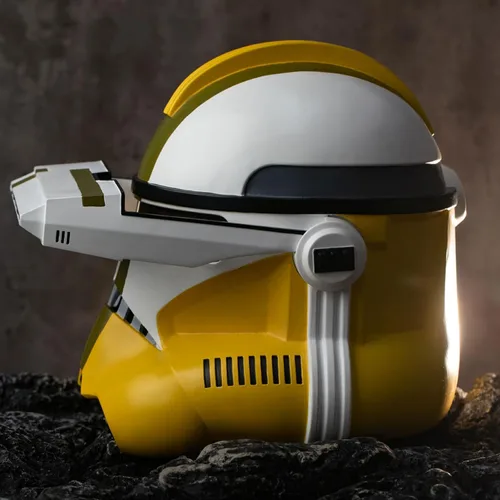 Vista 4 de DressVoguer Commander Bly - Casco de la serie SW para disfraz de Halloween, cosplay, máscara de accesorios coleccionables (casco Commander Bly)