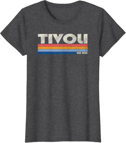 Vista 6 de Camiseta vintage de los años 80 estilo Tivoli NY