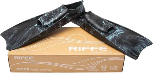 Vista 5 de Riffe Aletas de natación de goma Kicks