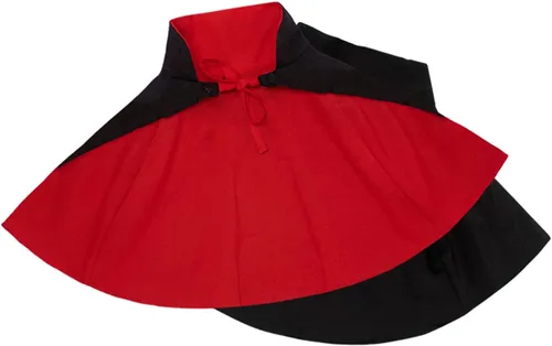 Vista 2 de bakjuno Traje de jazz de vampiro + capa para el primer Halloween para bebé recién nacido