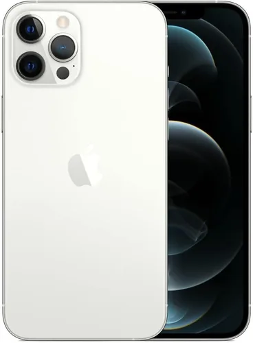 Vista 2 de Apple iPhone 12 Pro, 128 GB, plateado - Desbloqueado (Renovado)