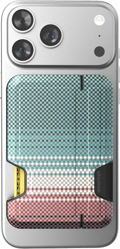 Vista 21 de Smartish Cartera MagSafe para iPhone - Tarjetero magnético desmontable, traje de noche negro, Bóveda lateral del ajetreo