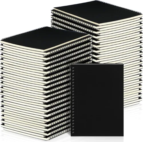Vista 24 de Yahenda Cuaderno de Espiral al Por Mayor A5 Diario Rayado 8.3'' x 5.5'' Papel de Composición para Escritura Bloc de Notas Pequeño Cuaderno