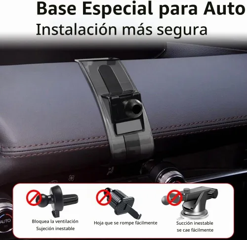 Vista 2 de Soporte de teléfono de coche para Mazda 3 2019 2020 2021 2022 2023 2024 2025 2026 Mazda 3 Accesorios de automóvil, decoración interior, soporte