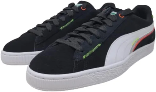 Vista 6 de PUMA Hombres Suede Desplazado Cordones Zapatillas Zapatos Casual - Negro - Talla 13 M, Negro