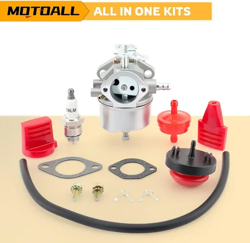 Vista 7 de Carburador MOTOALL para quitanieves 640349 640052 640054 632334A 632334 para John Deere 526 726 732 826 1032 Carburador ajustable HM80-155392P