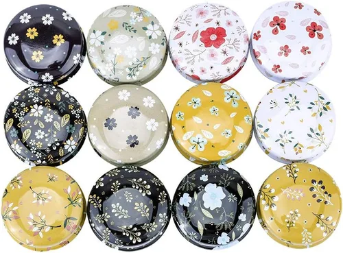 Vista 13 de Rolin Roly 12 tarros de latas con tapas, latas de viaje para velas, mini latas de aluminio redondas reutilizables, contenedor vacío para aceites