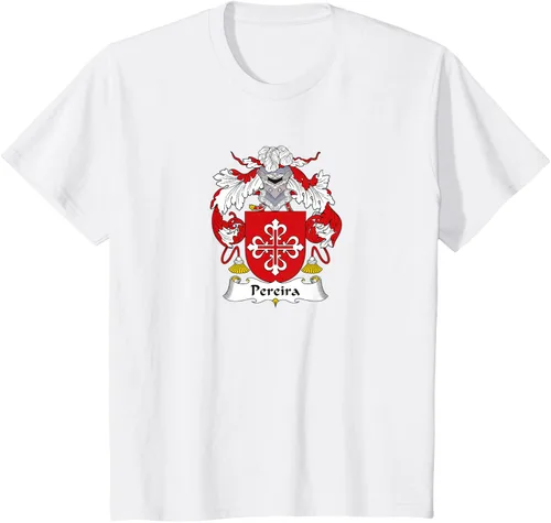 Vista 16 de Escudo de armas Pereira - Camiseta con escudo familiar, Negro