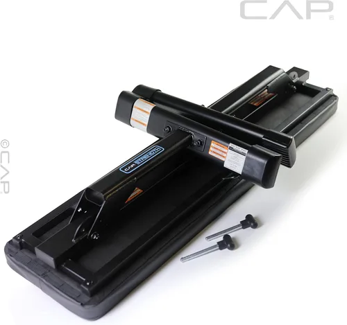 Vista 4 de CAP Barbell Strength - Banco plano plegable de alta calidad, color negro (FMIS-CS103F)