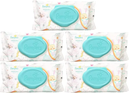 Vista 2 de Pampers Toallitas sensibles para bebés 640