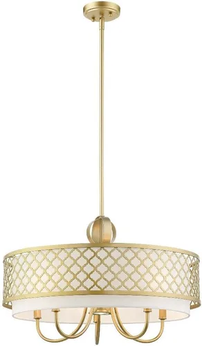 Vista 9 de Livex Lighting 41116-92 Lámpara de araña colgante, bronce inglés