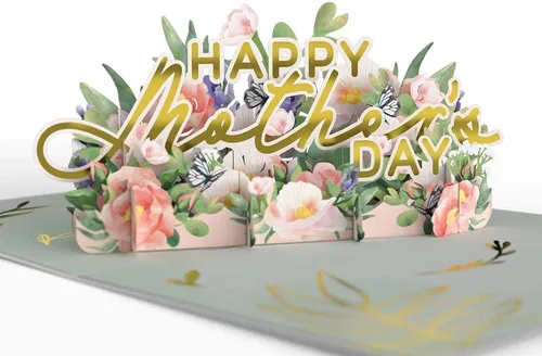 Vista 15 de Lovepop Tarjeta emergente para el día de la madre para ella, tarjetas de felicitación 3D para mamá, esposa, mujeres, las mejores hijas hacen las Las
