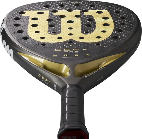 Vista 4 de Wilson Defy V1 Padel Racket - Grip Size 2-4 1/4
