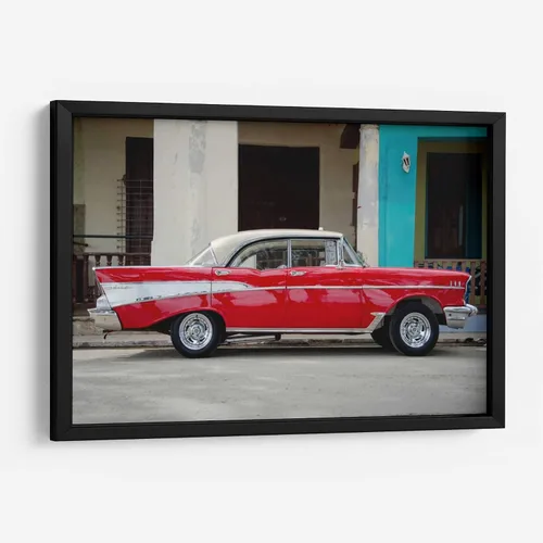 Vista 11 de Canvas Lab Cars of Cuba VII by Laura DeNardo 12 x 8 in Canvas Print Wall Art Travel, Transportation, Ethnic Wall Decor for Bedroom, Living