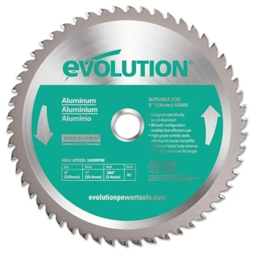 Vista 10 de Evolution Power Tools 5-3/8BLADEST Hoja de sierra de corte de acero, 5-3/8 pulgadas x 30 dientes