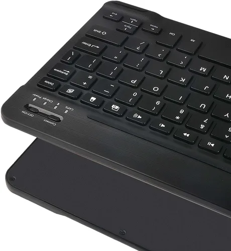 Vista 7 de Navitech Funda con teclado Bluetooth rotacional compatible con CHUWI HiPad Plus con pantalla táctil de 11 pulgadas