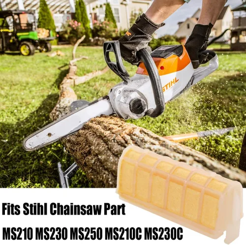 Vista 2 de MS250 Filtro de Aire para Motosierras Stihl 021 023 025 MS210 MS230 MS250C MS210C MS230C MS 250 230 210, Paquete de 2, Reemplaza 1123 120 1613, 1123