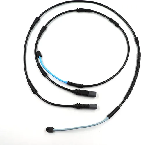 Vista 2 de HiSport Kit de sensor de desgaste de pastillas de freno delanteras 34356791958 + trasera 34356791962 repuesto para BMW F10 (2011-16) 528i 535i