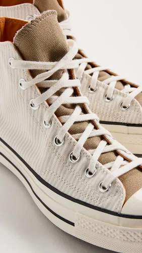 Vista 5 de Converse Chuck 70 Hi Hickory Stripe Tenis para hombre