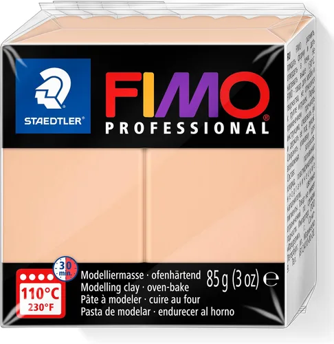 Vista 9 de STAEDTLER 8004-44 FIMO Professional Horno Secado Polímero Modelado Arcilla, Beige Semi-Opaco (3.00 oz)