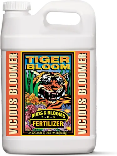 Vista 8 de FoxFarm - Concentrado de fertilizante líquido Tiger Bloom - Fórmula de acción rápida para un crecimiento vigoroso con fósforo - Fomenta