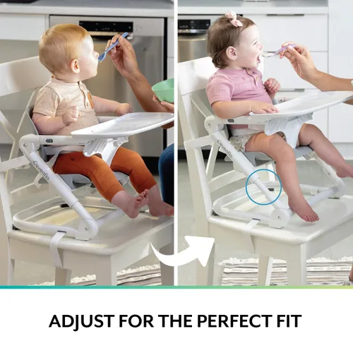 Vista 5 de Evenflo Silla elevadora plegable portátil 2 en 1 Eat & Go