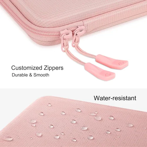 Vista 7 de FINPAC Funda rígida para laptop para MacBook Air de 15,3", MacBook Pro de Rosa