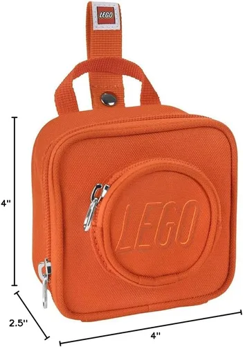Vista 14 de LEGO Mini mochila de ladrillo para niños, Verde, Lego Mini mochila Brick
